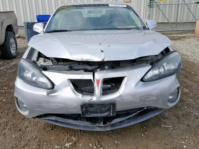2G2WP522641243764 - 2004 PONTIAC GRAND PRIX GRAY photo 9