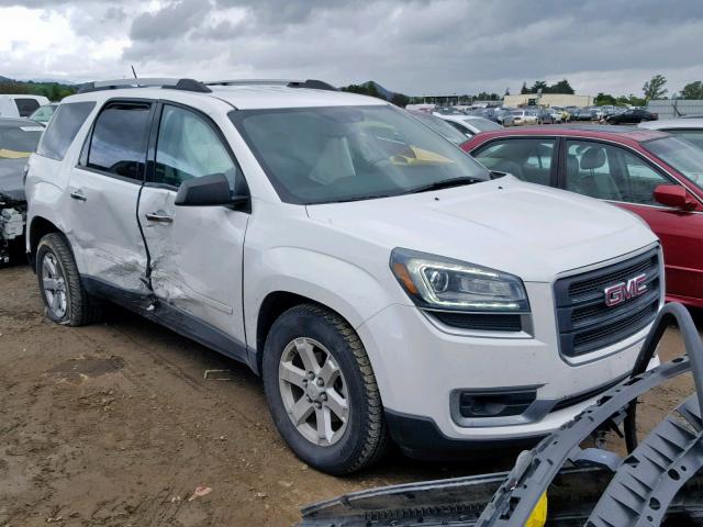 1GKKRNED9GJ176321 - 2016 GMC ACADIA SLE WHITE photo 1