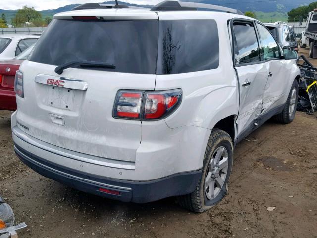 1GKKRNED9GJ176321 - 2016 GMC ACADIA SLE WHITE photo 4