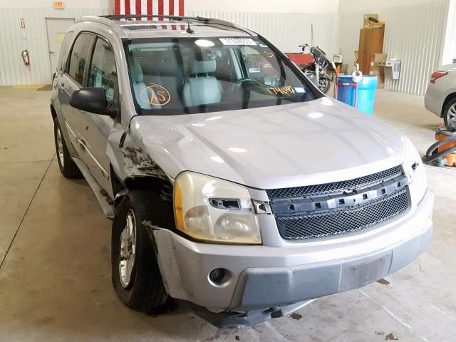 2CNDL63F956174042 - 2005 CHEVROLET EQUINOX LT SILVER photo 1