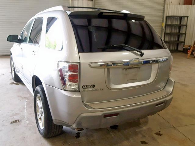 2CNDL63F956174042 - 2005 CHEVROLET EQUINOX LT SILVER photo 3