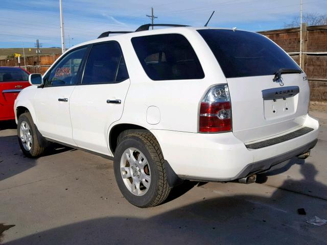 2HNYD18864H539239 - 2004 ACURA MDX TOURIN WHITE photo 3