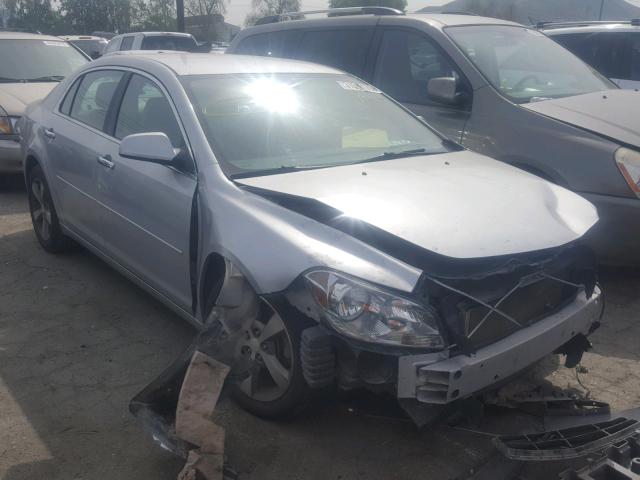 1G1ZC5E01CF255058 - 2012 CHEVROLET MALIBU 1LT SILVER photo 1