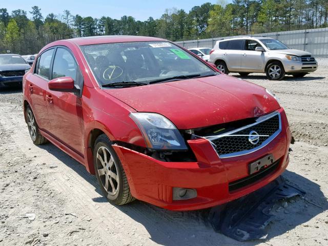 3N1AB6APXCL695112 - 2012 NISSAN SENTRA 2.0 RED photo 1