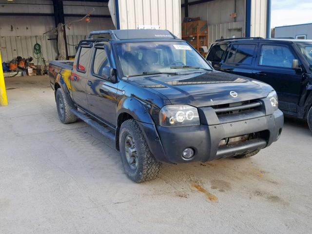 1N6ED29Y74C424792 - 2004 NISSAN FRONTIER C BLACK photo 1