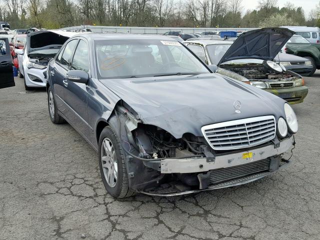 WDBUF26J65A700066 - 2005 MERCEDES-BENZ E 320 CDI GRAY photo 1