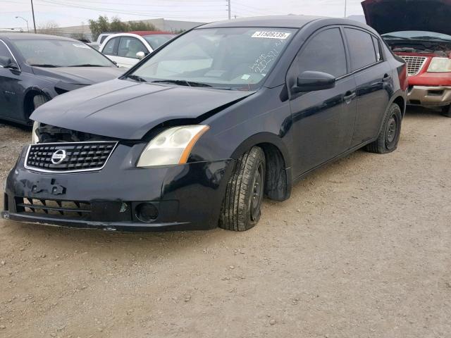 3N1AB61E39L678546 - 2009 NISSAN SENTRA 2.0 BLACK photo 2