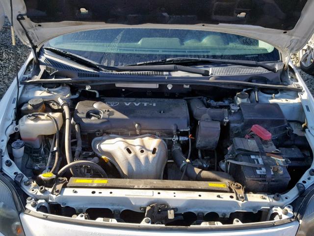 JTKDE167680221989 - 2008 TOYOTA SCION TC WHITE photo 7