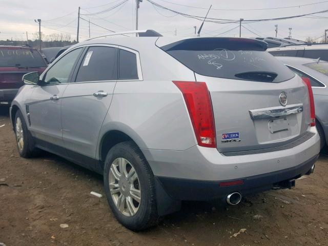 3GYFNDE30CS504190 - 2012 CADILLAC SRX LUXURY GRAY photo 3