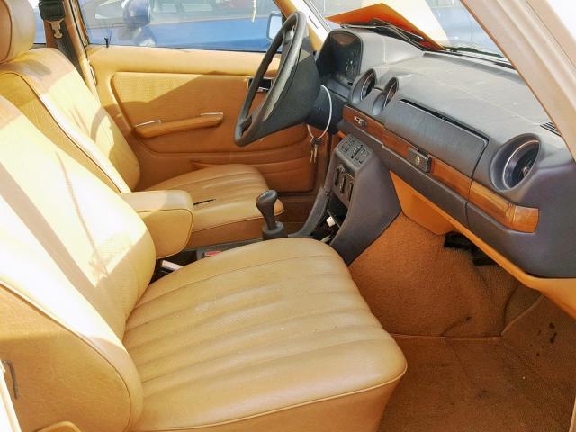 WDBAB23A6BB232395 - 1981 MERCEDES-BENZ 240 D TAN photo 5