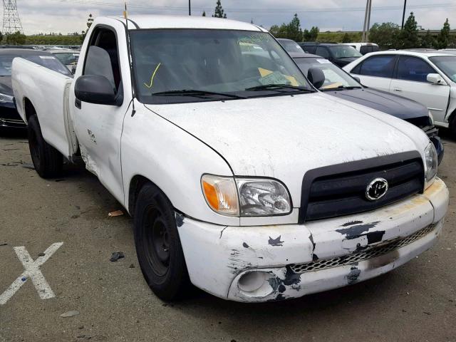 5TBJU32186S471859 - 2006 TOYOTA TUNDRA WHITE photo 1