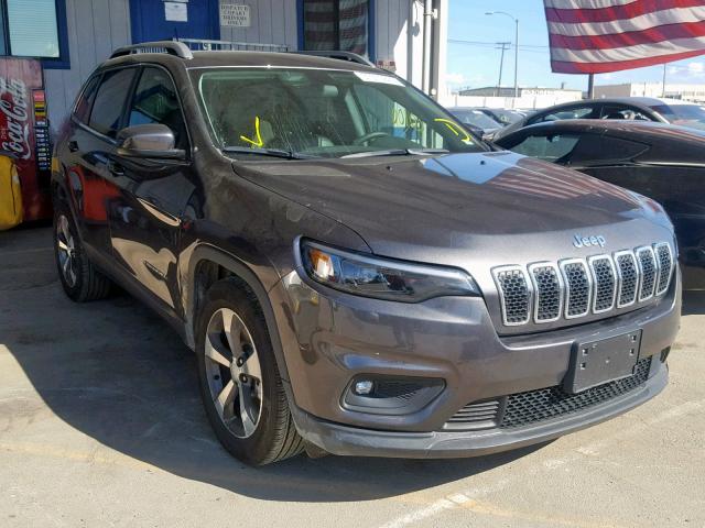 1C4PJLLB8KD154932 - 2019 JEEP CHEROKEE L GRAY photo 1