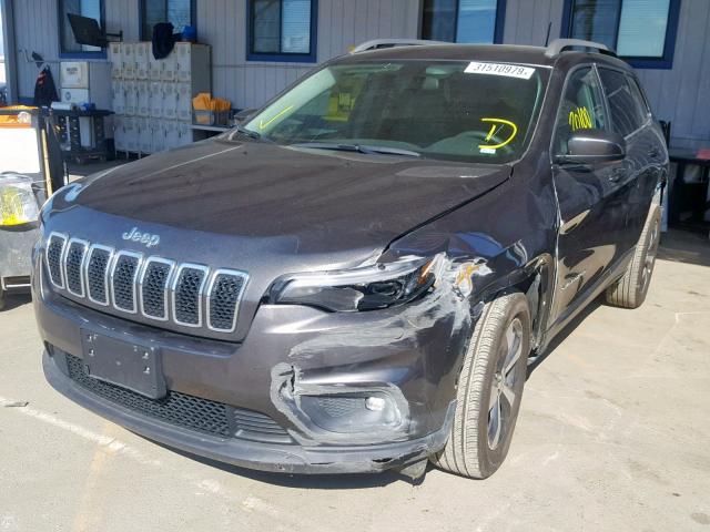 1C4PJLLB8KD154932 - 2019 JEEP CHEROKEE L GRAY photo 2