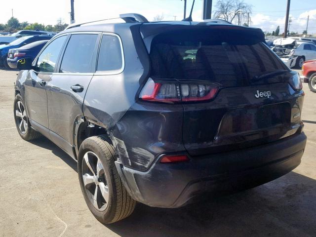 1C4PJLLB8KD154932 - 2019 JEEP CHEROKEE L GRAY photo 3