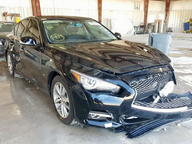 JN1BV7AP7EM693439 - 2014 INFINITI Q50 BASE BLACK photo 1