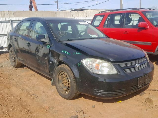 1G1AL58F887310426 - 2008 CHEVROLET COBALT LT BLACK photo 1