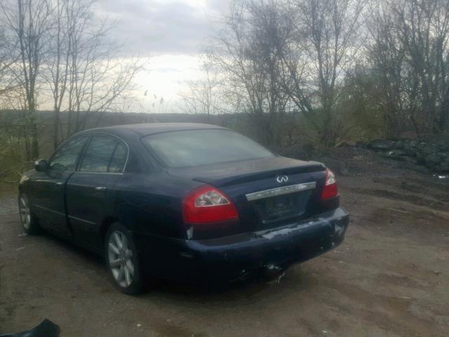 JNKBF01A53M100816 - 2003 INFINITI Q45 BLUE photo 3