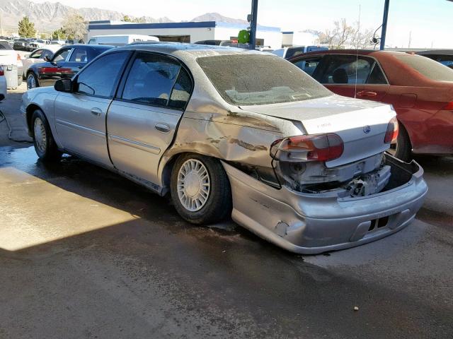 1G1ND52F85M120310 - 2005 CHEVROLET CLASSIC SILVER photo 3