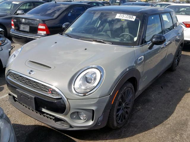 WMWLU5C52J2G02992 - 2018 MINI COOPER S C GRAY photo 2