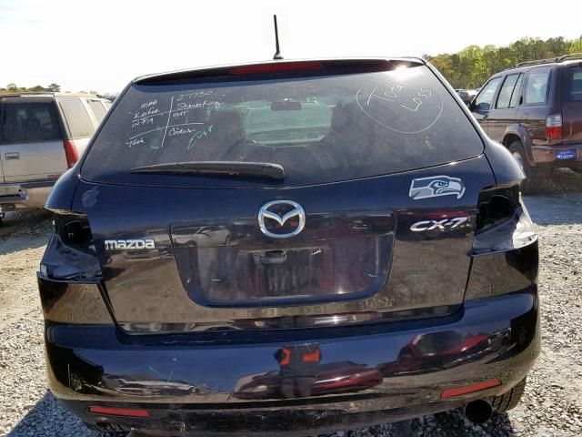 JM3ER293270157888 - 2007 MAZDA CX-7 BLACK photo 9