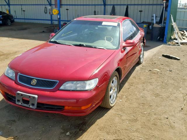 19UYA2259WL002469 - 1998 ACURA 3.0CL Красный фото 2