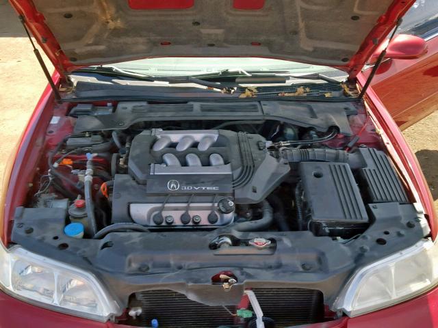 19UYA2259WL002469 - 1998 ACURA 3.0CL Красный фото 7