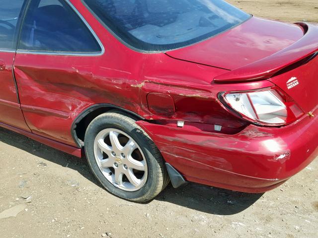 19UYA2259WL002469 - 1998 ACURA 3.0CL RED photo 9