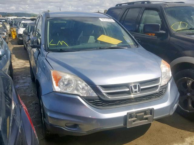 JHLRE4H46BC010303 - 2011 HONDA CR-V SE BLUE photo 1