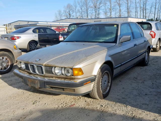 WBAGB4311J3206414 - 1988 BMW 735 I AUTO GOLD photo 2