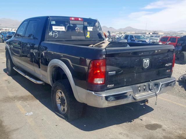 3C6UD5NLXCG316258 - 2012 DODGE RAM 2500 L BLACK photo 3