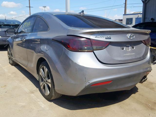 KMHDH6AE1DU012448 - 2013 HYUNDAI ELANTRA CO GRAY photo 3