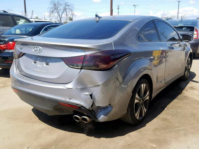 KMHDH6AE1DU012448 - 2013 HYUNDAI ELANTRA CO GRAY photo 4