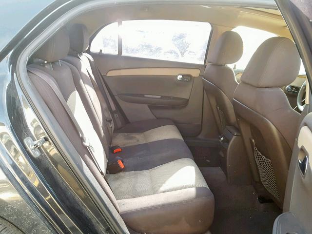 1G1ZC5EBXAF173294 - 2010 CHEVROLET MALIBU 1LT 黑色 照片 6