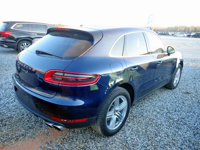 WP1AB2A59HLB11286 - 2017 PORSCHE MACAN S BLUE photo 4