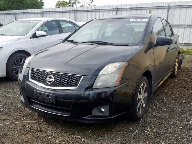 3N1AB6AP4CL754378 - 2012 NISSAN SENTRA 2.0 BLACK photo 2