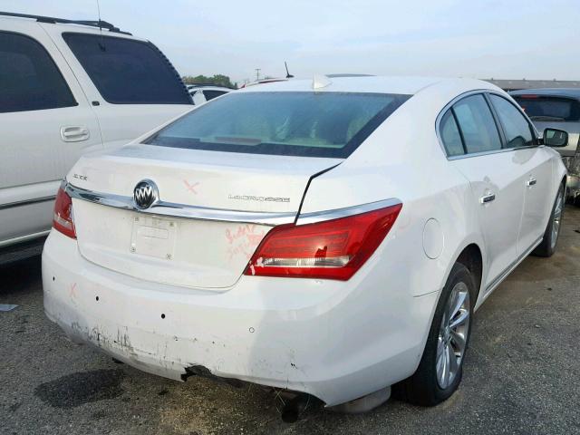 1G4GB5G30FF349327 - 2015 BUICK LACROSSE WHITE photo 4