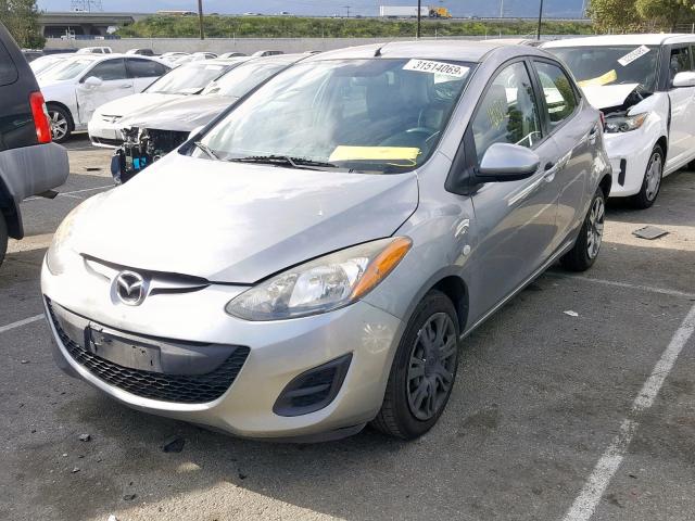 JM1DE1KZ0E0179491 - 2014 MAZDA MAZDA2 SPO 灰色 照片 2
