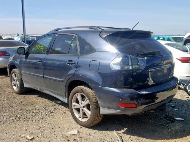 JTJHW31U060026687 - 2006 LEXUS RX 400 BLUE photo 3