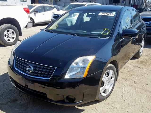 3N1AB61E57L633251 - 2007 NISSAN SENTRA 2.0 BLACK photo 2