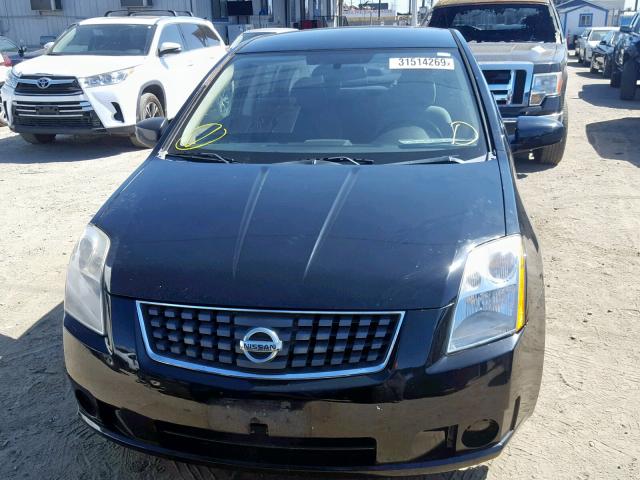 3N1AB61E57L633251 - 2007 NISSAN SENTRA 2.0 BLACK photo 9