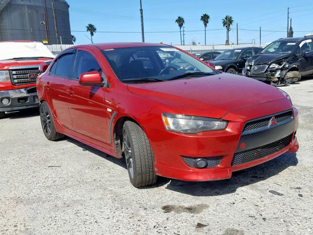 JA3AU86U48U015623 - 2008 MITSUBISHI LANCER GTS RED photo 1