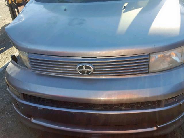 JTLKT324554003157 - 2005 TOYOTA SCION XB 银色 照片 7