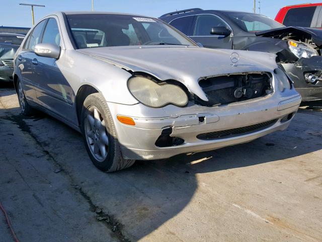 WDBRF61J03F366797 - 2003 MERCEDES-BENZ C 240 SILVER photo 1