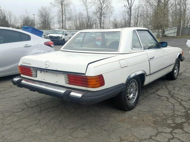 10704412049417 - 1978 MERCEDES-BENZ 450SL WHITE photo 4