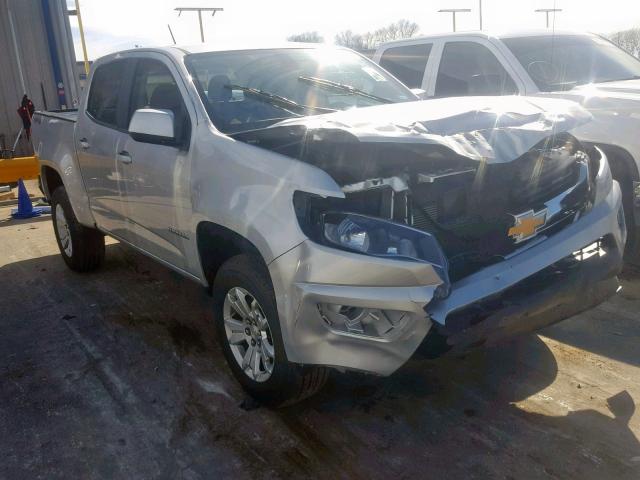 1GCGTCEN5K1107795 - 2019 CHEVROLET COLORADO L SILVER photo 1