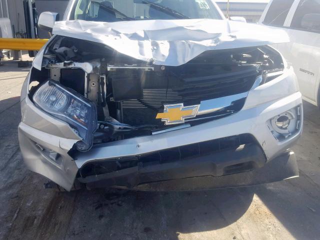 1GCGTCEN5K1107795 - 2019 CHEVROLET COLORADO L SILVER photo 9