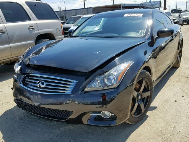 JN1CV6EK4EM113254 - 2014 INFINITI Q60 JOURNE BLACK photo 2