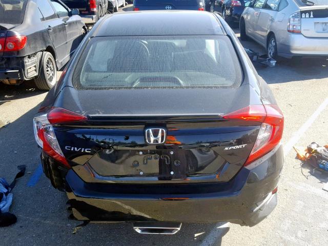 2HGFC2F81KH504597 - 2019 HONDA CIVIC SPOR BLACK photo 9