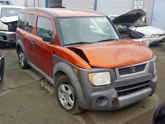 5J6YH28625L026549 - 2005 HONDA ELEMENT EX ORANGE photo 1