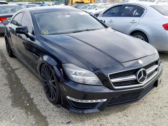 WDDLJ7DB9CA014076 - 2012 MERCEDES-BENZ CLS 550 BLACK photo 1